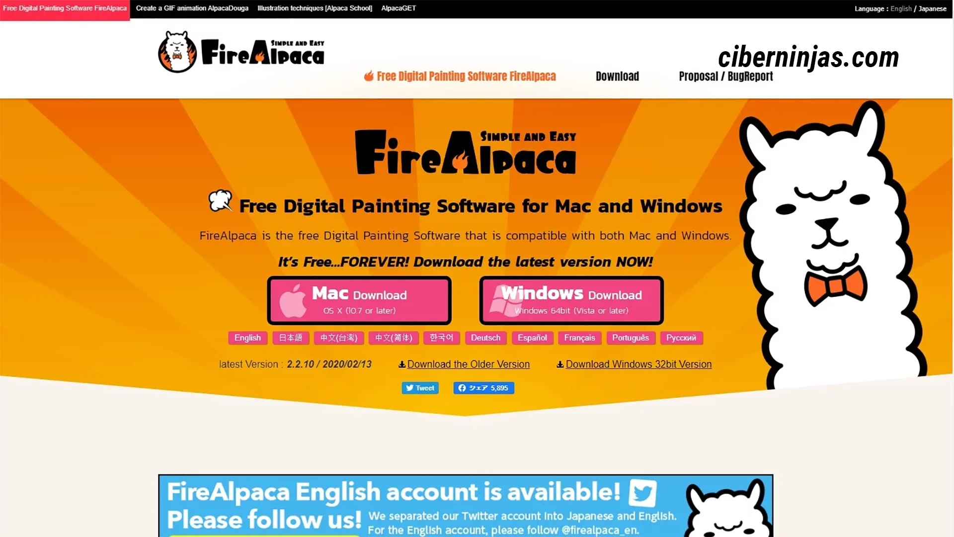 Fire Alpaca, uno de los mejores programas de diseño para Windows o Android