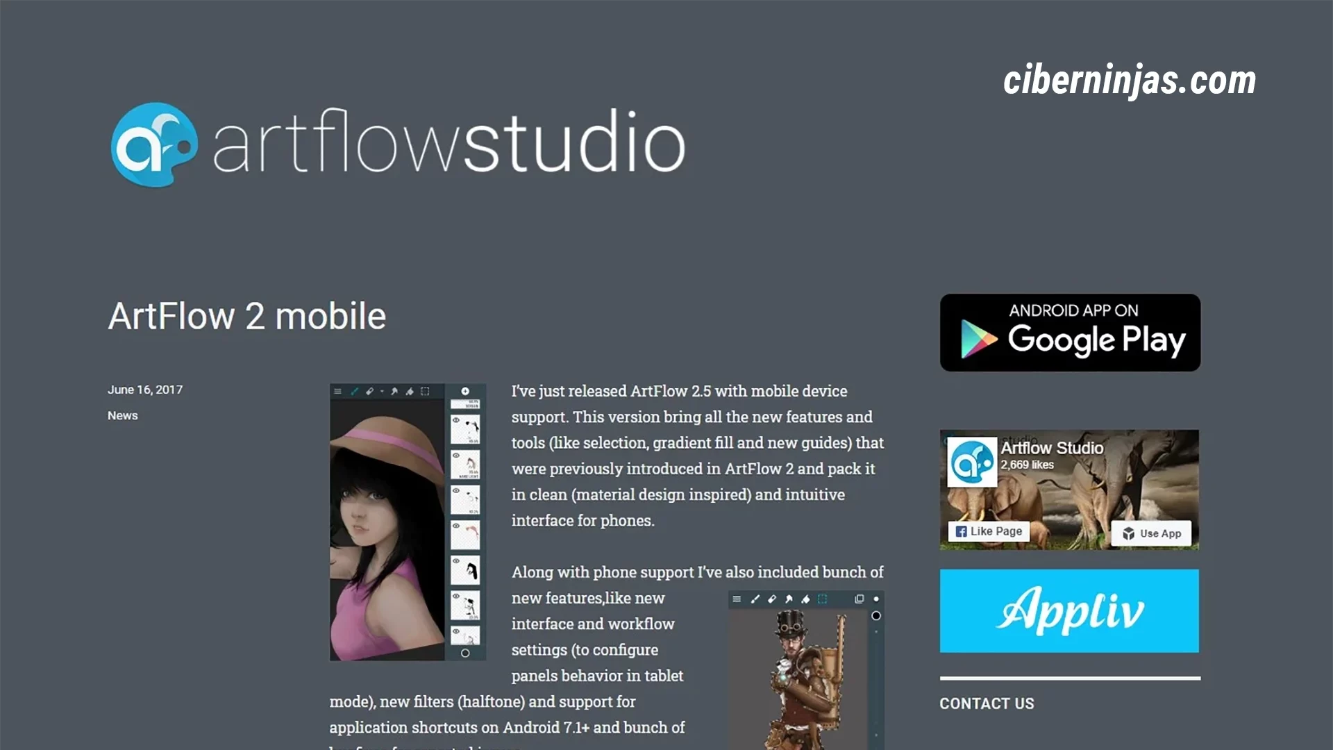 ArtFlow, uno de los mejores programas de diseño para Windows o Android