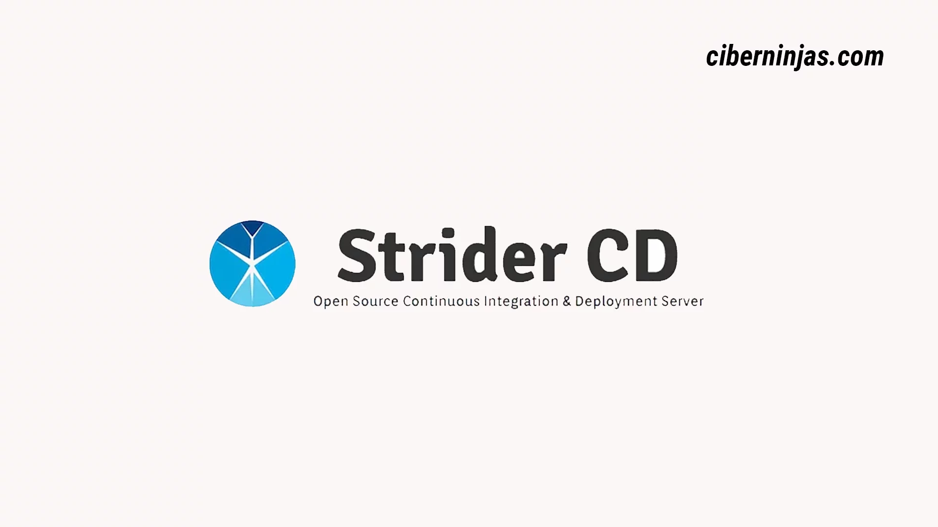 Logotipo del software Strider CD