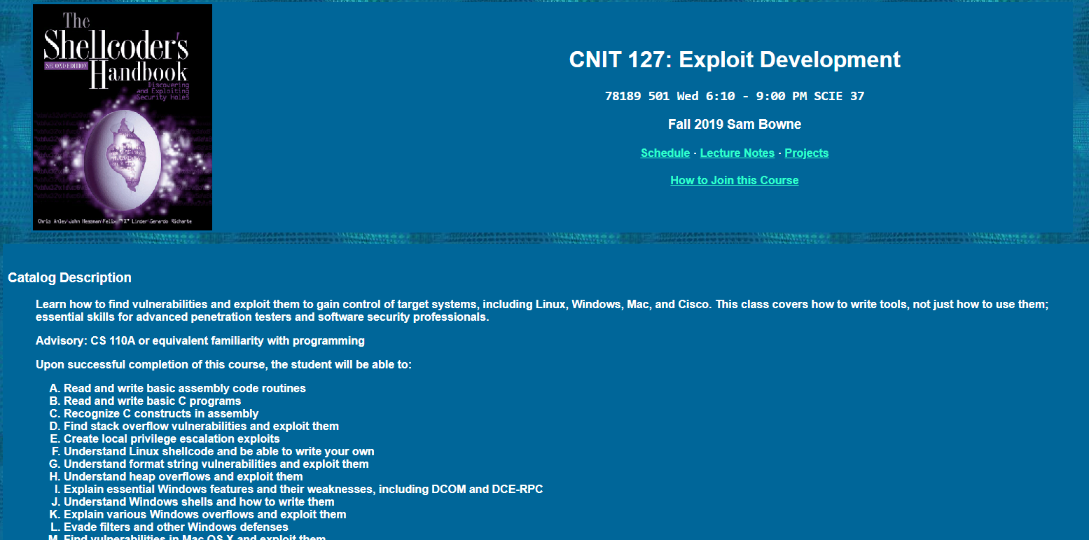 CNIT: Aprende a encontrar vulnerabilidades y explotarlas para obtener el control de los sistemas de destino, incluidos Linux, Windows, Mac y Cisco