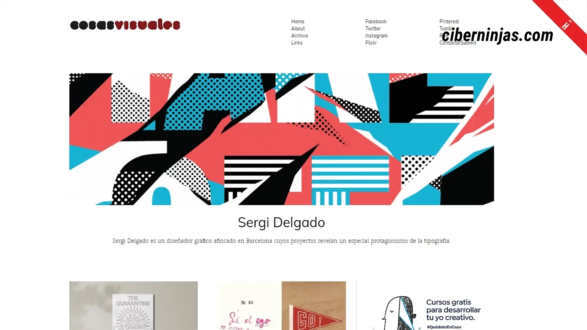 Cosas Visuales: Uno de los mejores blogs de diseño en español