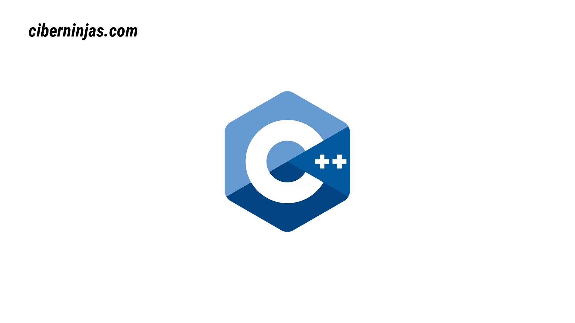 C++ logotipo visto en Ciberninjas