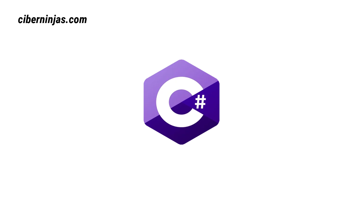 C# logotipo visto en Ciberninjas