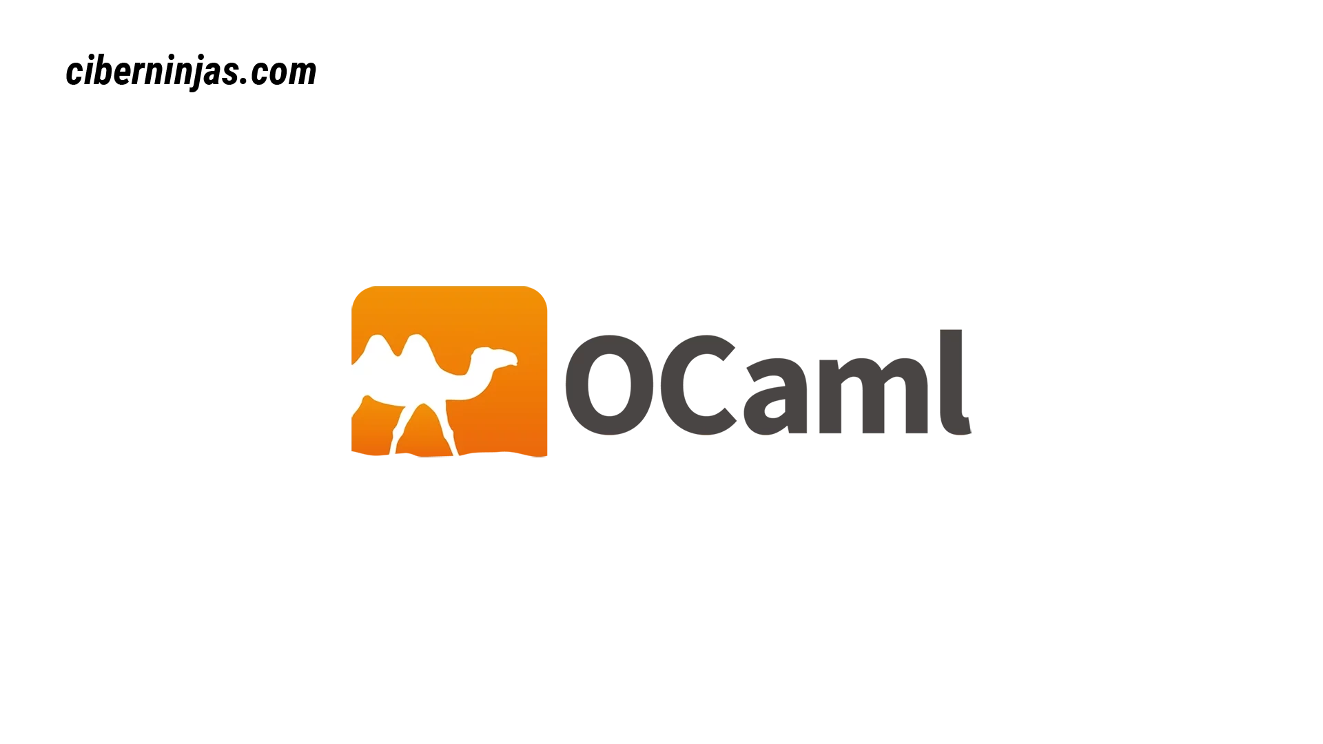 OCaml logotipo visto en Ciberninjas