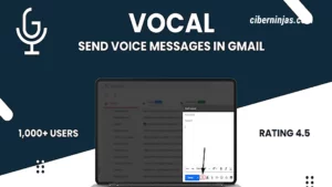 Vocal: La mejor y más sencilla forma de enviar mensajes de voz en Gmail