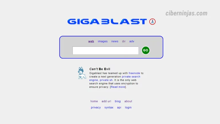 Gigablast un motor de búsqueda independiente a Google