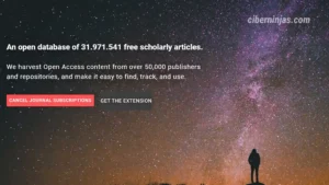 Unpaywall: Base de datos abierta de 31.903.705 artículos académicos gratuitos