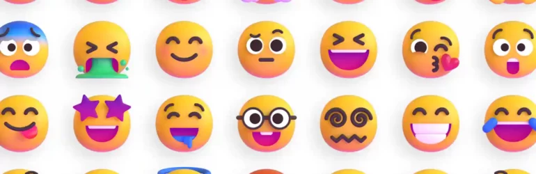 Microsoft transfiere 1500 emojis a dominio público