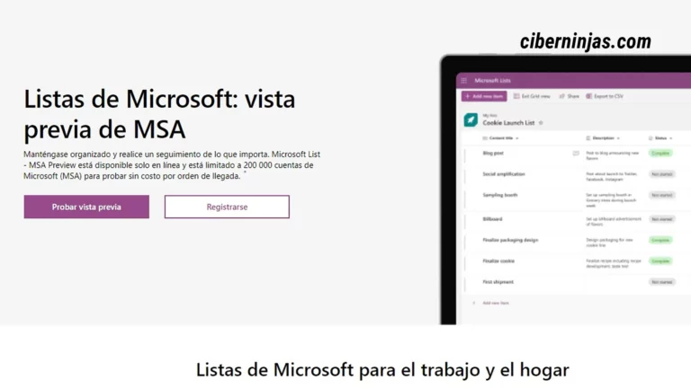 Consigue gratis Microsoft List, el nuevo administrador de tareas de Office