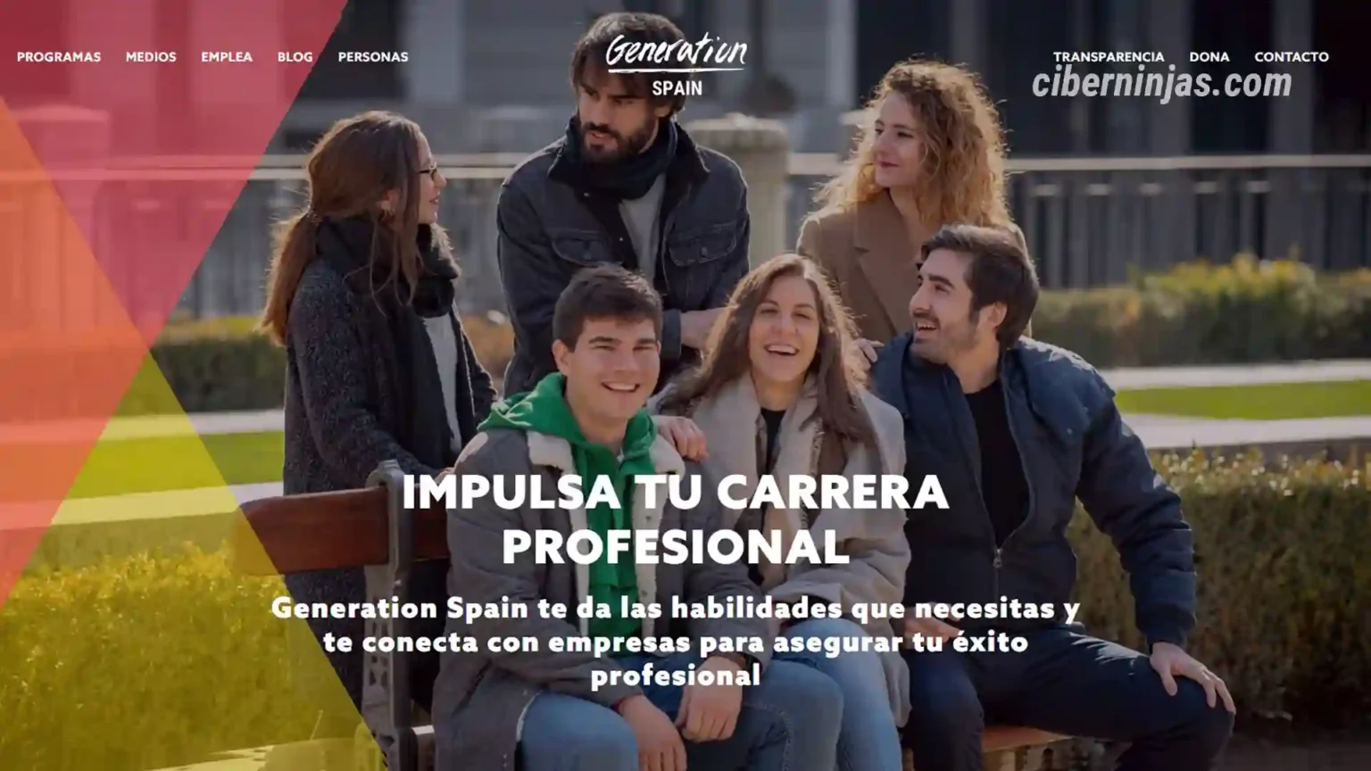 Cursos gratis -generación Spain- para jóvenes del programa Garantía Juvenil