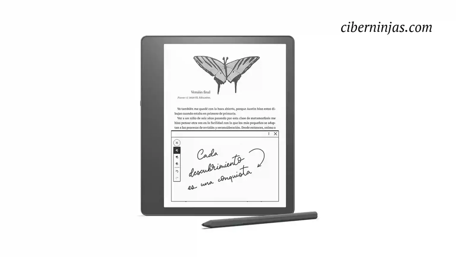 Kindle Scribe, el primer Kindle que te permite escribir ¡ya disponible en Amazon!