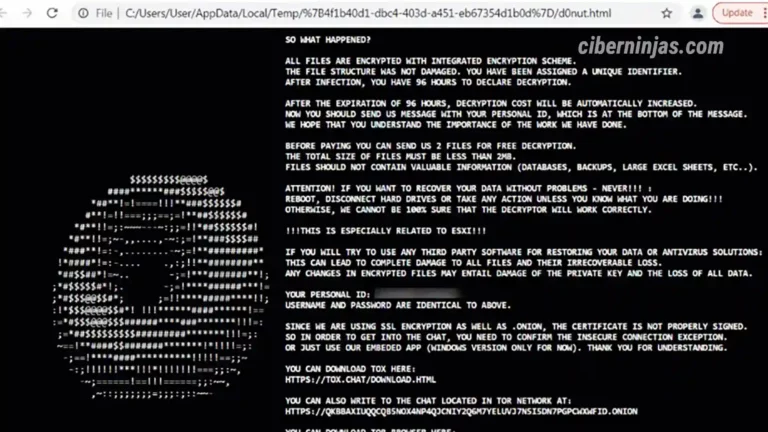 Grupo de extorsión de Donut ataca a las víctimas mediante ransomware