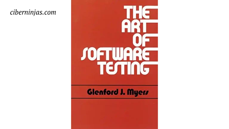 Libro El arte de las Pruebas de Software escrito por Glenford J. Myers