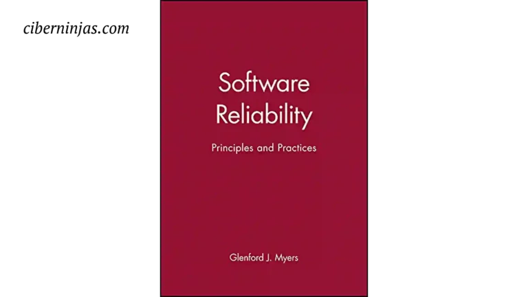 Libro Confiabilidad del Software escrito por Glenford J. Myers