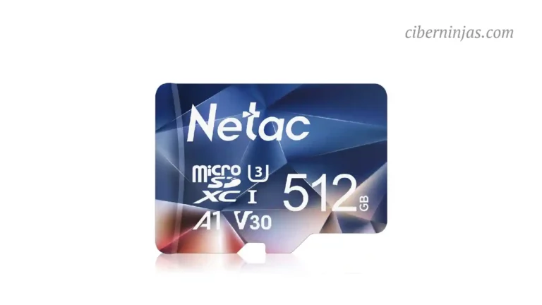 Tarjeta Micro SD de 512 GB Netac a precio mínimo histórico Amazon, perfecta para Móviles y Fotógrafos