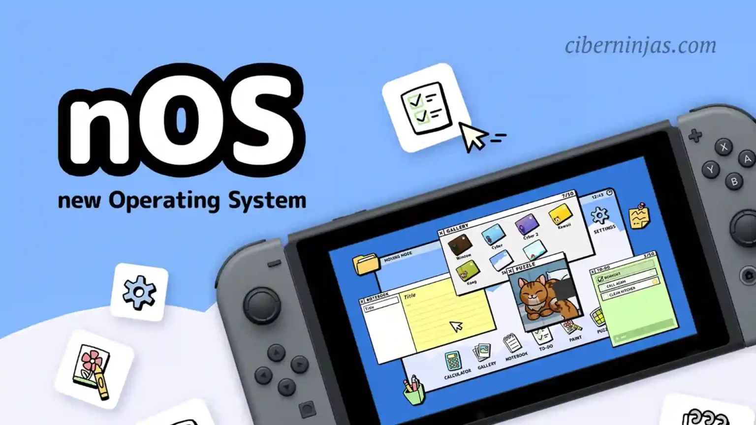 nOS: Un sistema operativo conceptual de Nintendo Switch