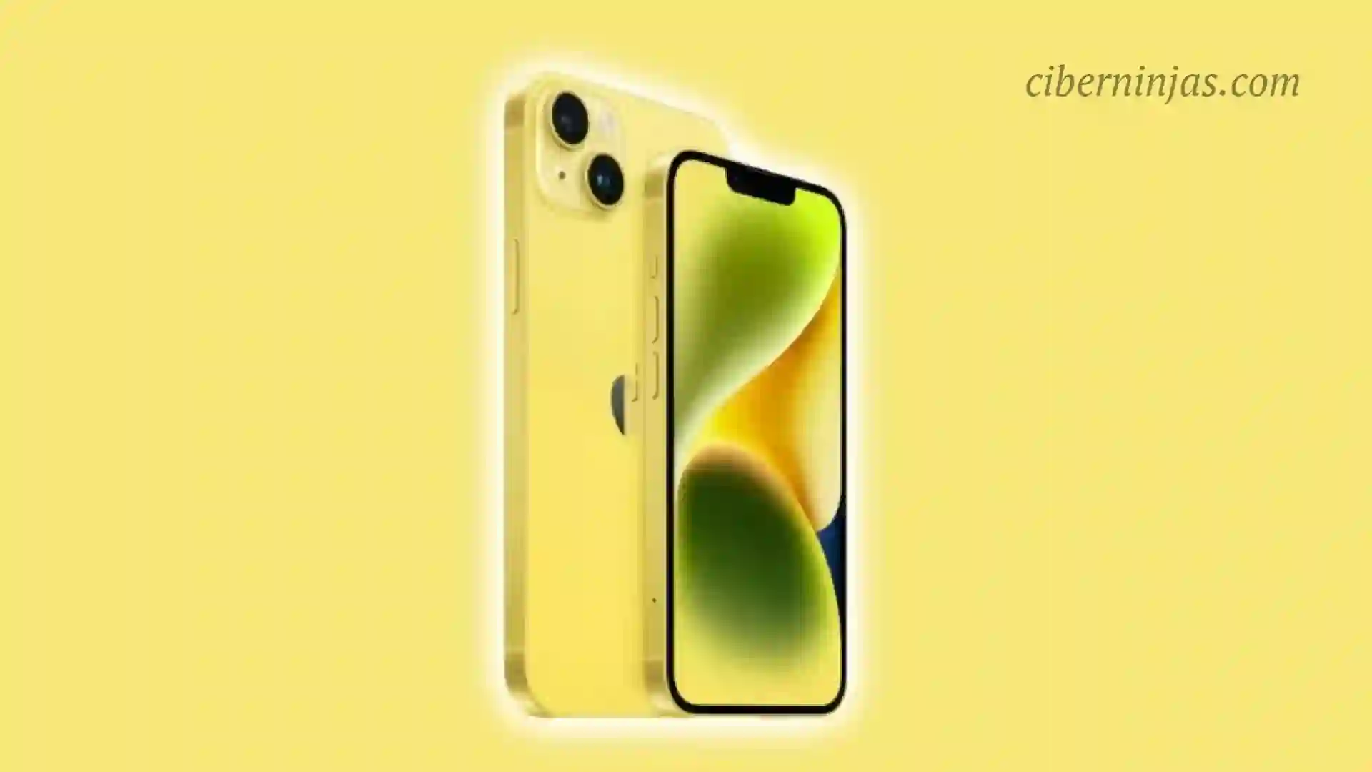 El amarillo es el nuevo negro: El nuevo iPhone 14 llega en un impresionante color amarillo limón