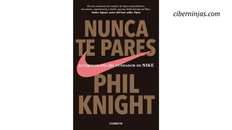 Libro Nunca te Pares escrito por Phil Knight (fundador de Nike)