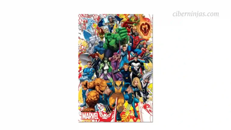 Puzzle de Héroes de Marvel de 500 piezas por solamente 5 €