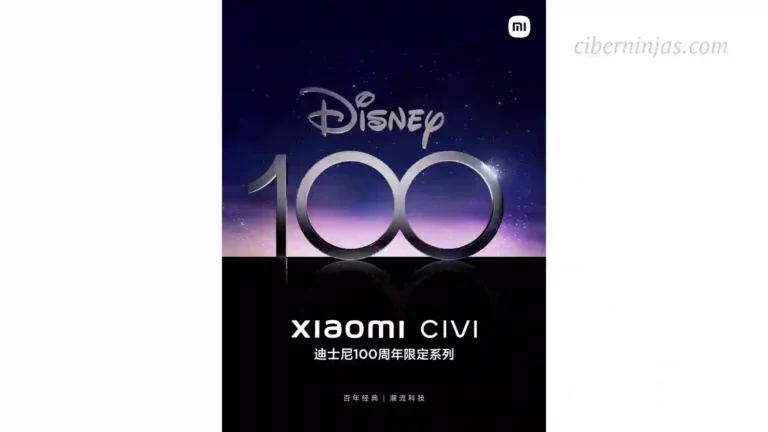 Xiaomi anuncia un Xiaomi CIVI 3 en colaboración con Disney