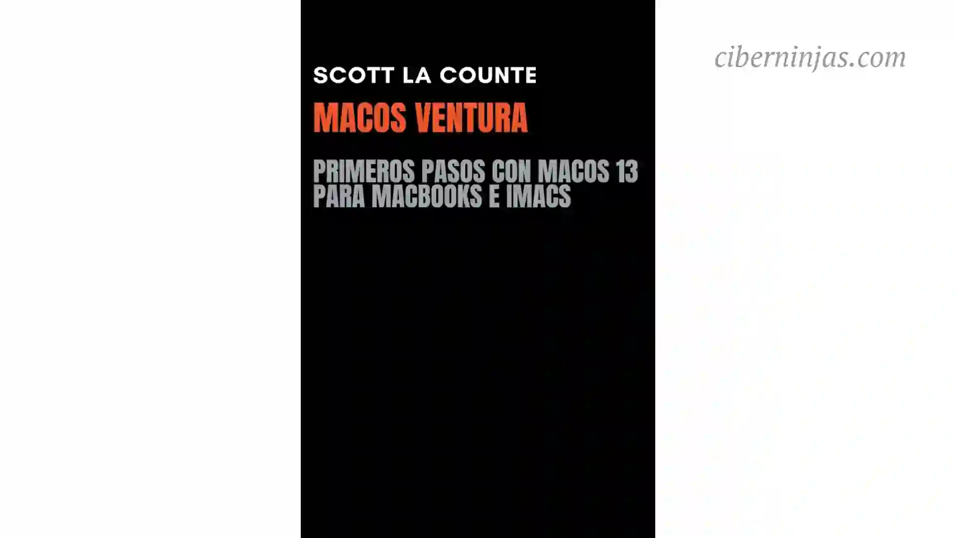 Libro MacOS Ventura escrito por Scott La Counte