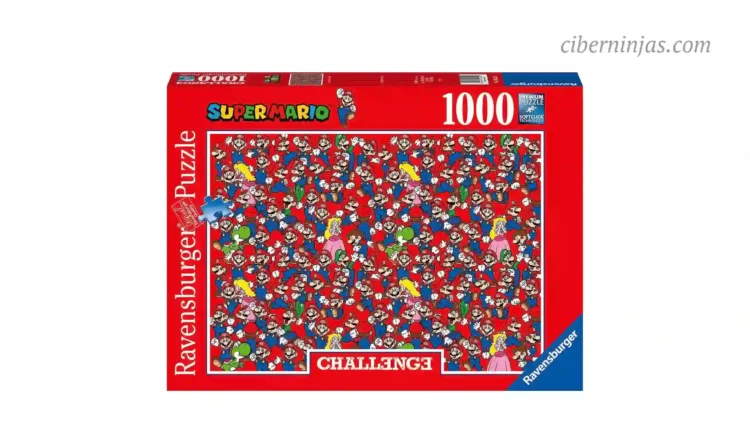 Rompecabezas de Super Mario Bros de 1.000 piezas de puzzle