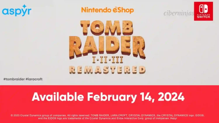 Anunciada Trilogía de Tomb Raider Remasterizada para Nintendo Switch