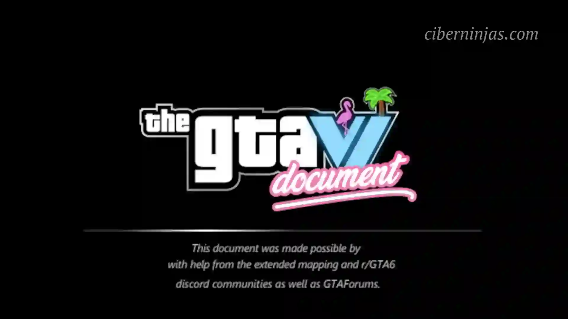 GTA 6 Todas las Filtraciones Conocidas Recogidas en un Documento