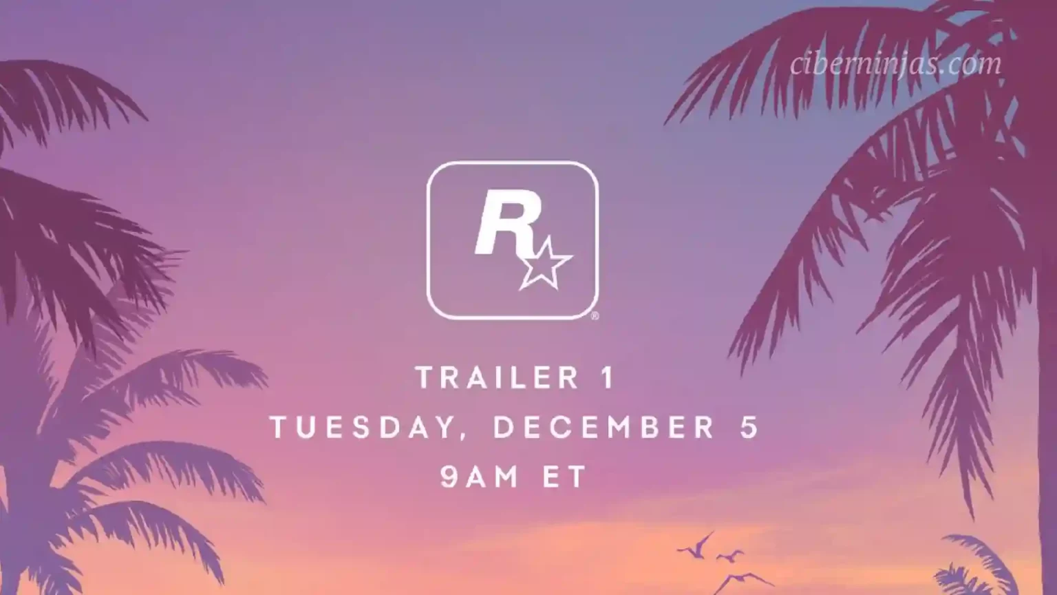 ¡GTA 6 Confirma el Lanzamiento del Trailer el 5 de Diciembre a las 15 Horas! Día y Hora de tu País Aquí