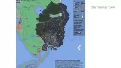 GTA 6: Comparación del Mapa de GTA 5 con el de GTA VI