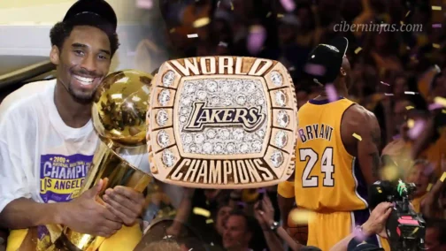 Anillo de Kobe Bryant Bate el Récord Histórico del Mayor Valor por un Anillo del Título de la NBA