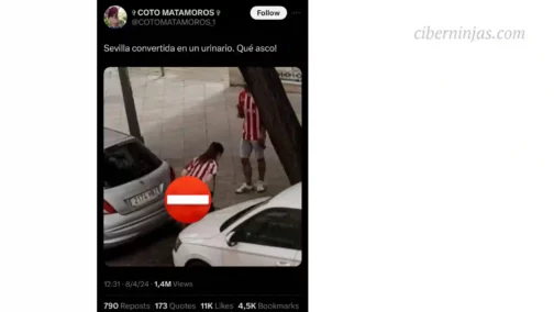 El Culo Anónimo Más Famoso de España: Cochina aficionada del Athletic se hace viral con más de 24 Millones de visualizaciones